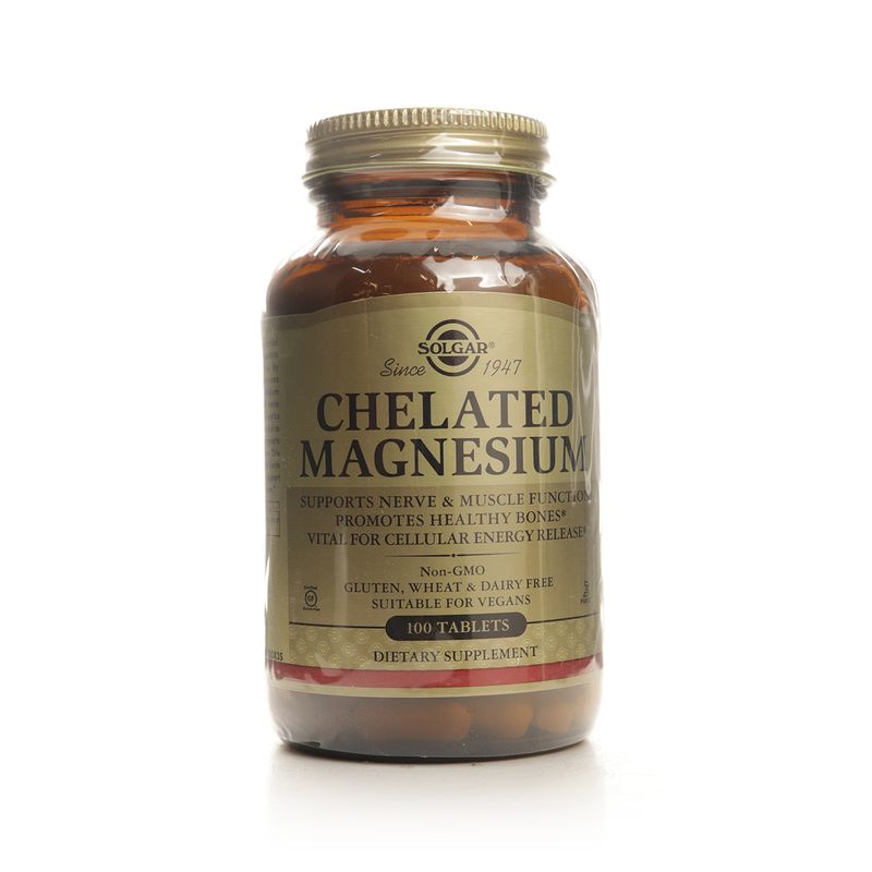 Solgar Solgar Chelated Magnesium - 100 Tablets