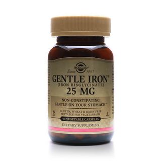 Solgar Gentle Iron 25 mg, 90 Vegetable Capsules