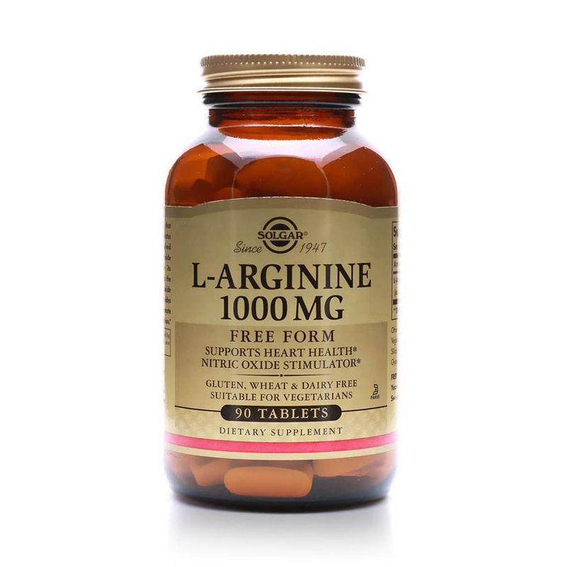 Solgar Solgar L-Arginine 1000MG Tablets, 90 Tablets