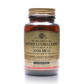 Solgar Methylcobalamin Vitamins B12 1000 mcg - 60 Nuggets