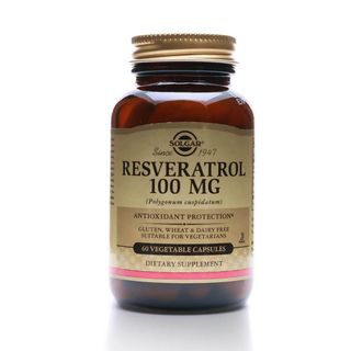 Solgar Resveratrol 100 mg - 60 Vegetable Capsules