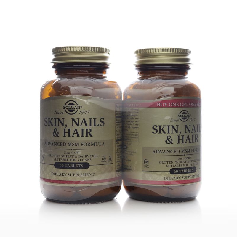 Solgar Solgar Skin, Nails & Hair Formula - Buy 1 Get 1, 2 x 60 Tablets
