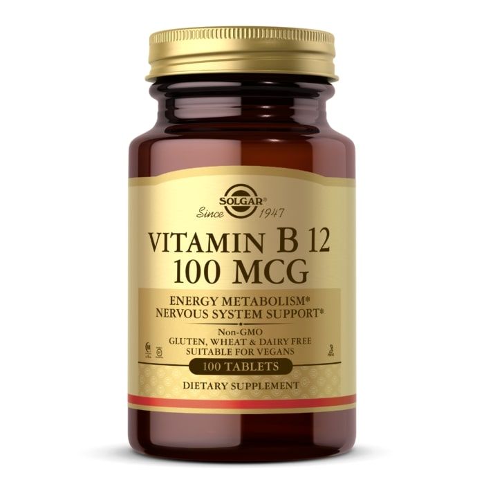 Solgar Solgar Vitamin B12 100 mcg - 100 Tablets