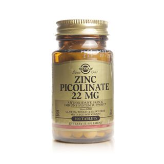 Solgar Zinc Picolinate 22 mg - 100 Tablets