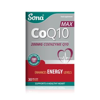 Sona CoQ10 Max 200 mg - 30 Capsules