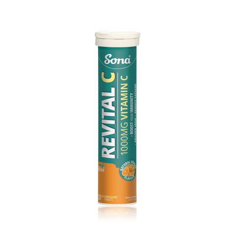Sona Sona Revital C Vitamin C 1000 mg Effervescent - 20 Tablets