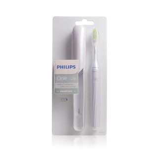 Philips One by Sonicare Battery Electric Toothbrush Mint Light Blue HY1100/03 - 1 Kit
