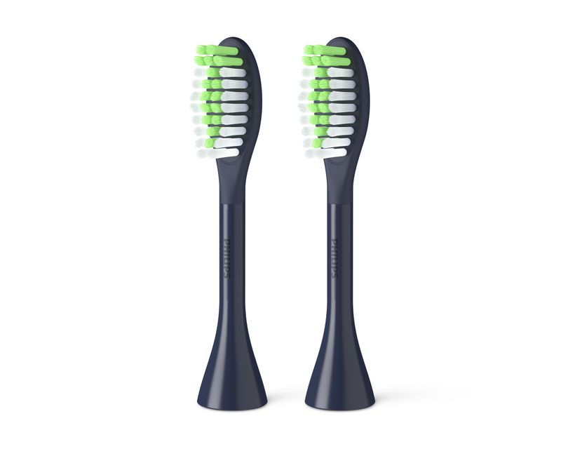 Philips One by Sonicare Replacement Brush Heads Midnight Blue BH1022/04 - 2 Heads