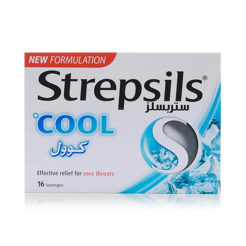 Strepsils Strepsils Cool Medicated Lozenges - 16 Lozenges