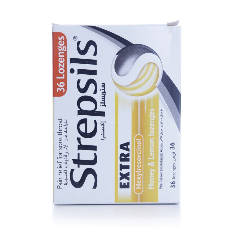 Strepsils Strepsils Honey & Lemon Sore Throat Lozenges - 36 Lozenges