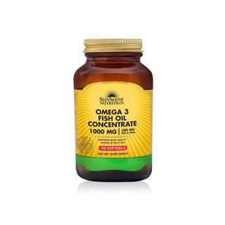Sunshine Nutrition Omega-3 Fish Oil Concentrate 1000 mg - 100 Softgels