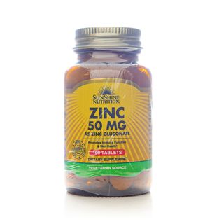 Sunshine Nutrition Zinc 50 mg - 100 Tablets