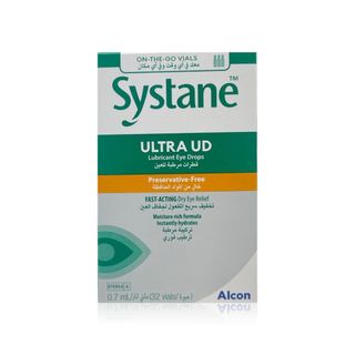 Systane Ultra UD Preservative-Free Lubricant Eye Drops - 32 x 0.7 ml