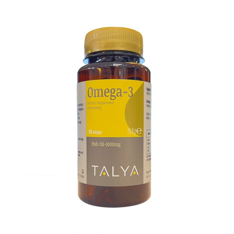 Talya Talya Omega-3 Fish Oil - 60 Softgels
