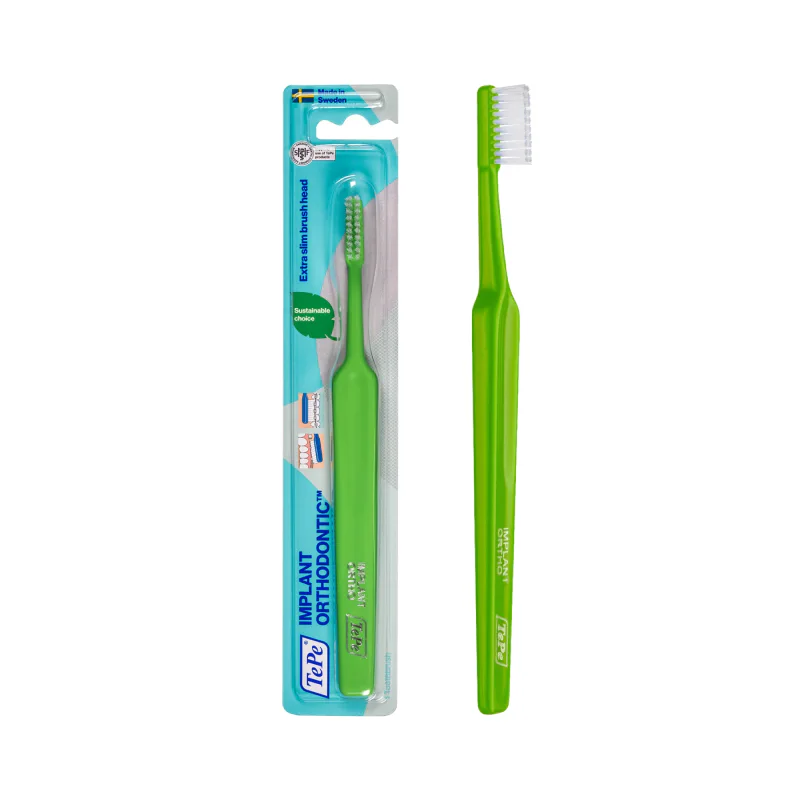 TePe Implant Orthodontic Toothbrush 0072 - 1 Toothbrush
