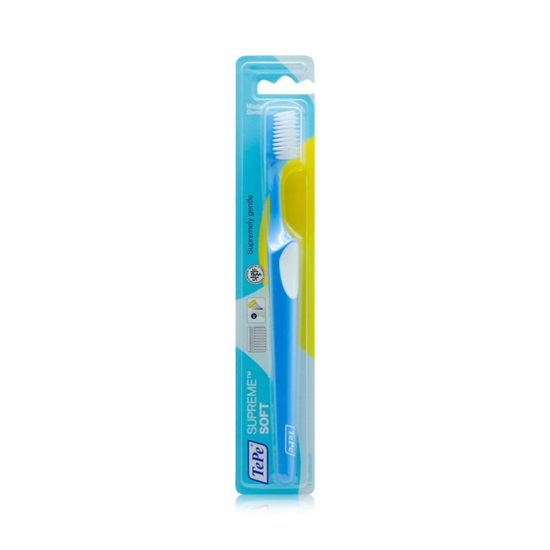 TePe Supreme Soft Two-Level Manual Toothbrush - 1 Toothbrush