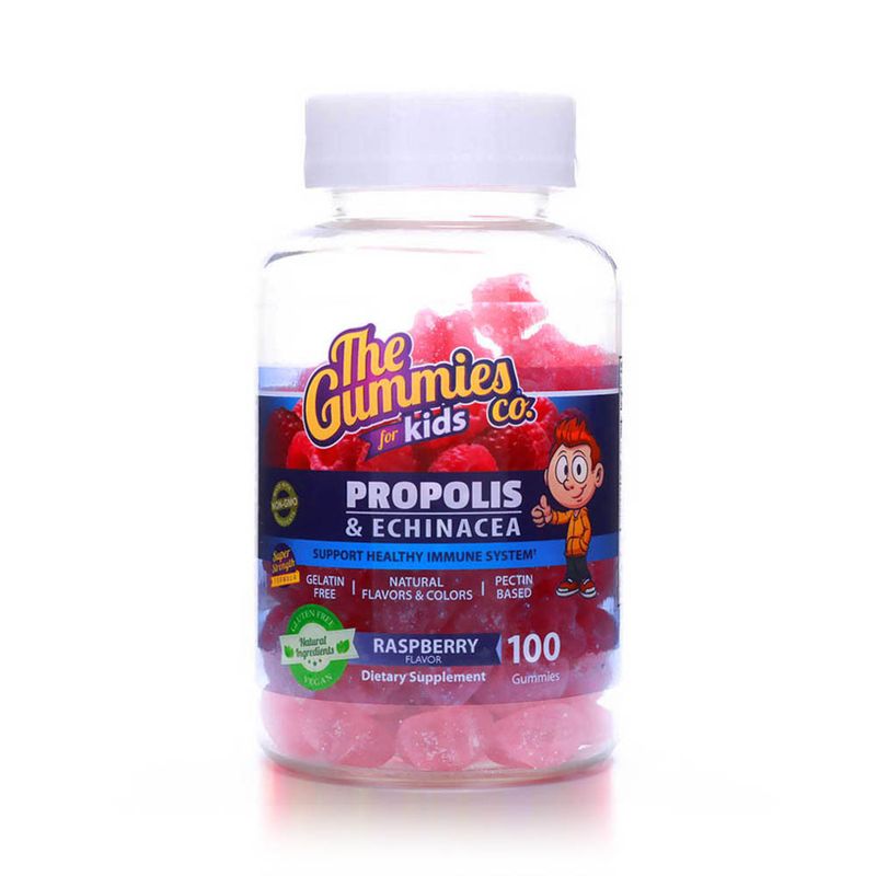 The Gummies Co. The Gummies Co. Kids Propolis & Echinacea Raspberry - 100 Gummies