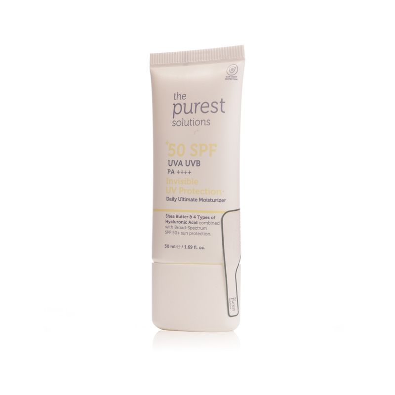 The Purest Solutions Invisible UV Protection Moisturising Sunscreen SPF 50+ PA++++ - 50 ml