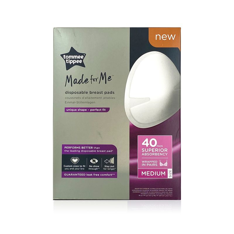 Tommee Tippee Tommee Tippee Made for Me Disposable Breast Pads Medium - 40 Pads