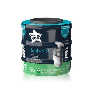 Tommee Tippee Sangenic Universal Nappy-Bin Refill Cassettes - 3 Cassettes