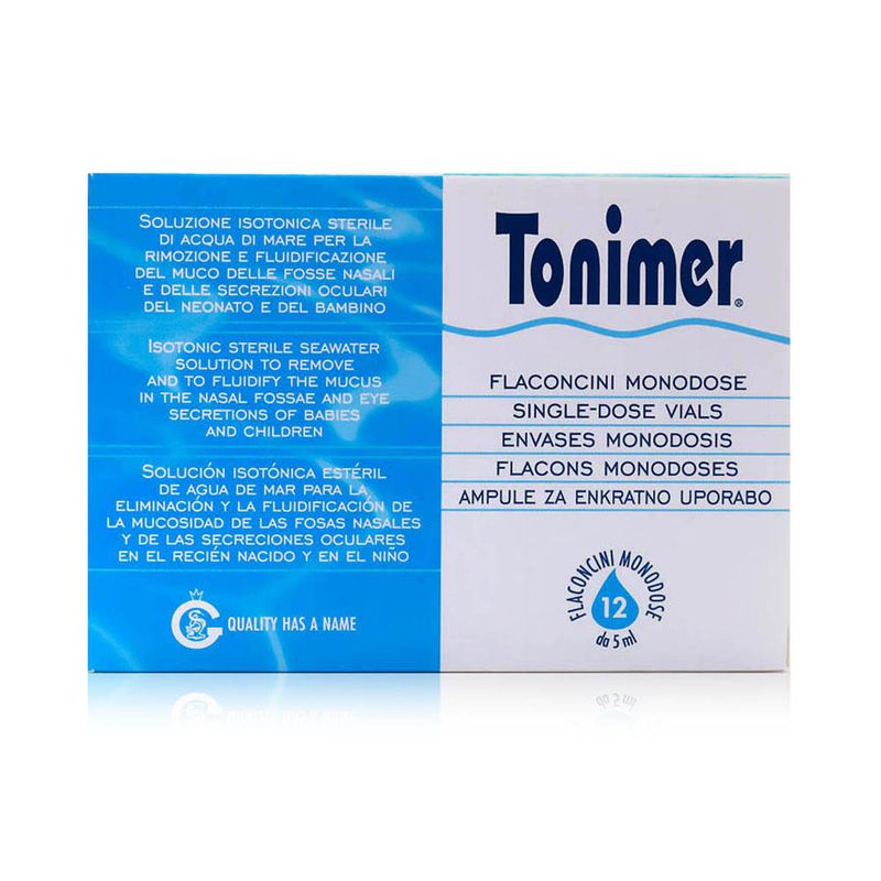 Tonimer Lab Tonimer Lab Isotonic Single-Dose Vials - 12 x 5 ml