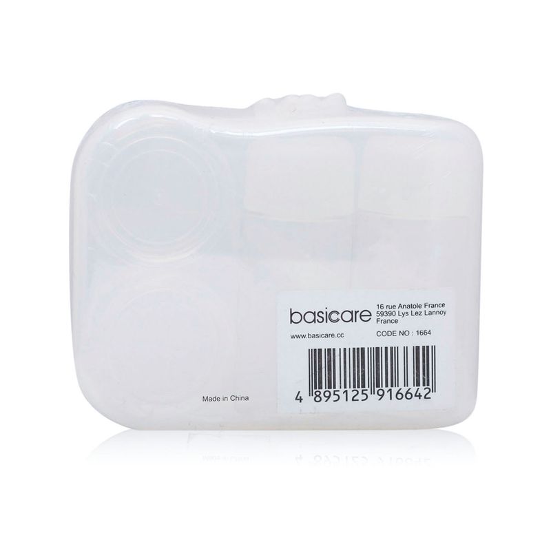 Basicare Basicare BC1664 Travel Bottle Kit with Plastic Case - 1 Kit