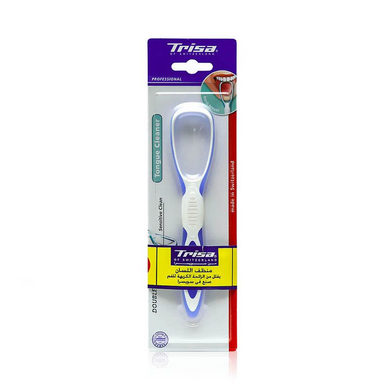 Trisa Double-Action Tongue Cleaner - 1 Cleaner