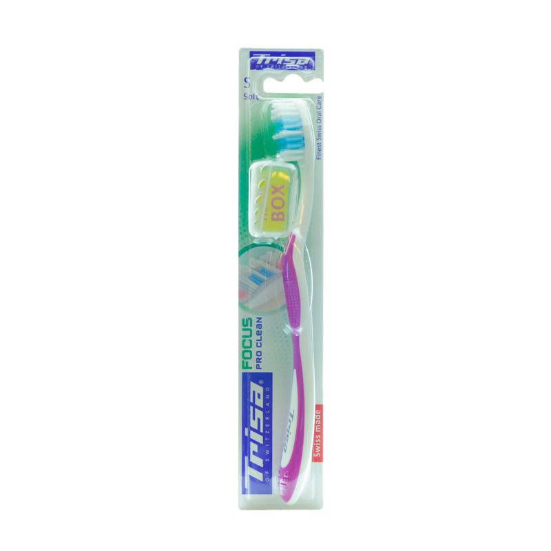 Trisa Focus Soft Manual Toothbrush - 1 Toothbrush