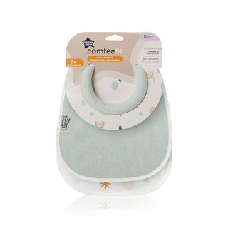 Tommee Tippee Closer to Nature Milk Feeding Bibs 0m+ - 2 Bibs