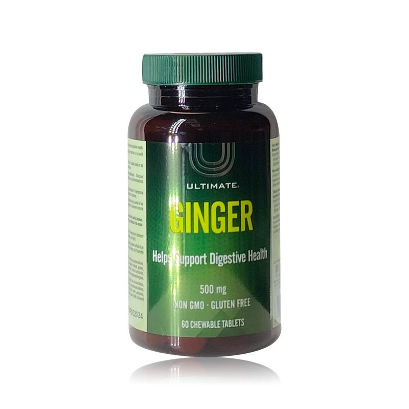 Ultimate Ultimate Ginger Chewable - 60 Tablets