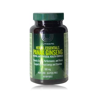 Ultimate Herbal Essentials Panax Ginseng 100 mg - 60 Softgels