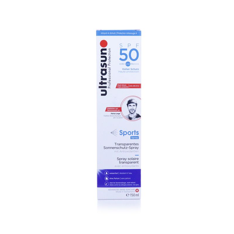 Ultrasun Sports Spray SPF 50 - 150 ml