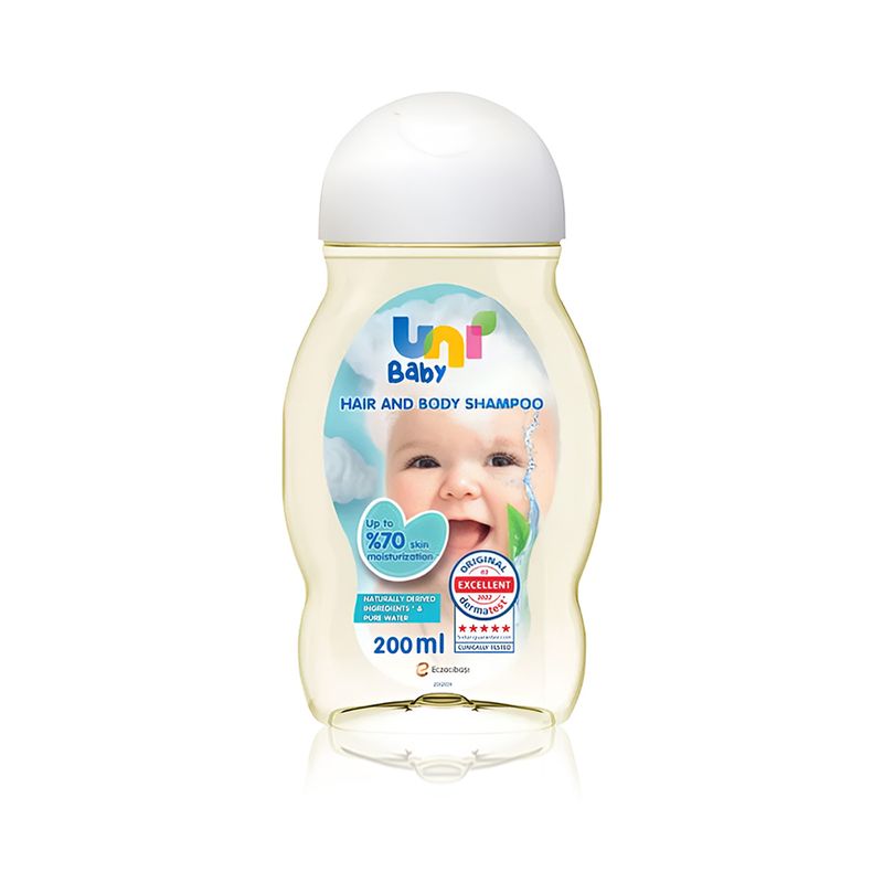 Uni Baby Uni Baby Moisturising Hair & Body Shampoo - 200 ml