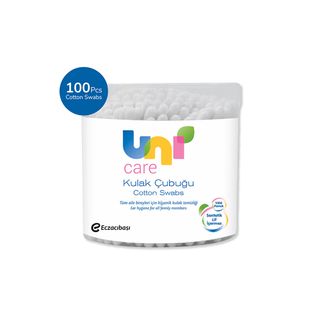 Uni Care Cotton Swabs - 100 Pieces