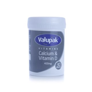 Valupak Calcium 400 mg with Vitamins D - 30 Tablets