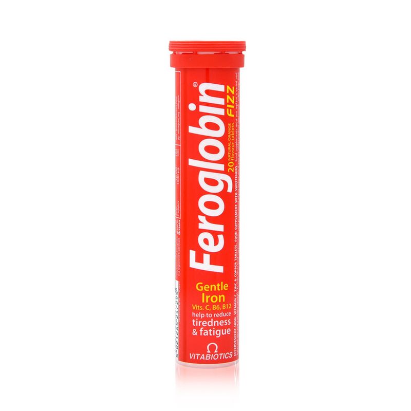 Vitabiotics Vitabiotics Feroglobin Fizz Orange - 20 Effervescent Tablets