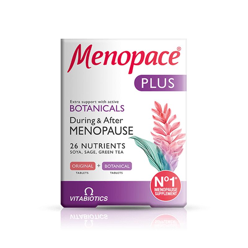 Vitabiotics Vitabiotics Menopace Plus Dual Pack - 56 Tablets (28 + 28)