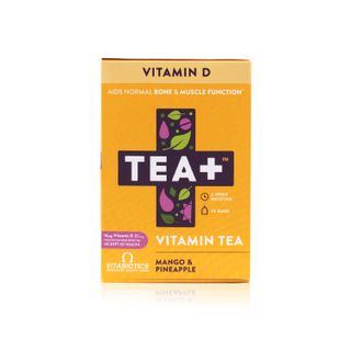 Vitabiotics TEA+ Vitamin D Mango & Pineapple - 14 Tea Bags