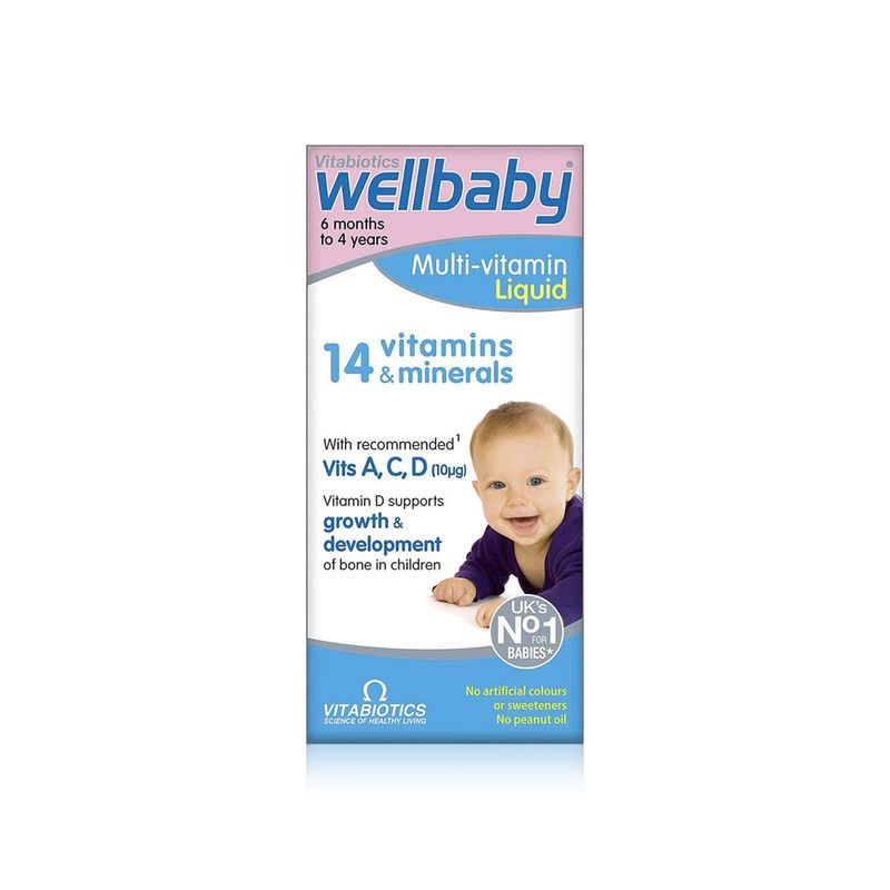 Vitabiotics Vitabiotics Wellbaby Multi-vitamin Liquid - 150 ml
