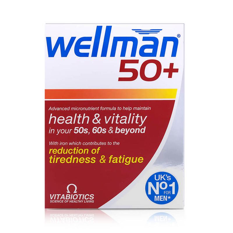 Wellman Wellman 50+ Multivitamin for Men - 30 Tablets