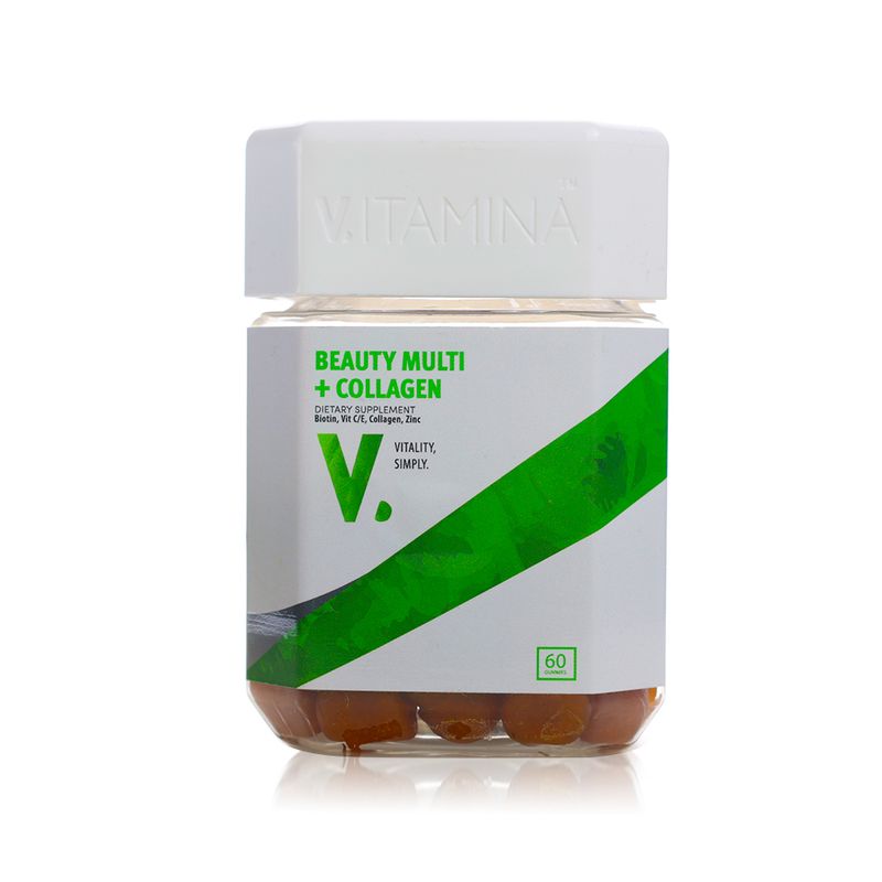 Vitamina Vitamina Beauty Multi + Collagen - 60 Gummies