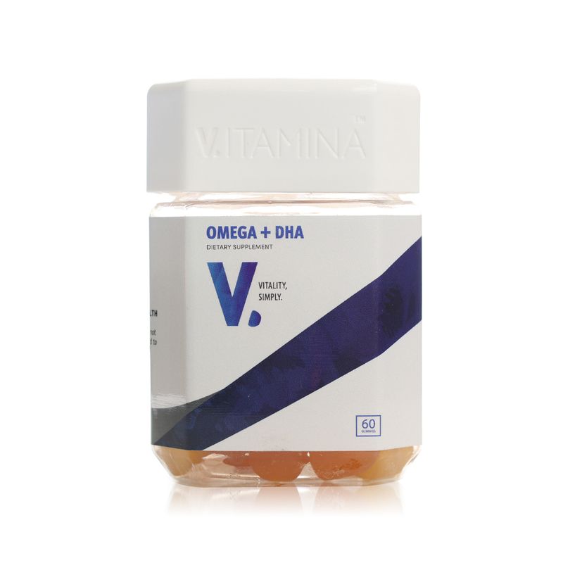 Vitamina Vitamina Omega + DHA - 60 Gummies
