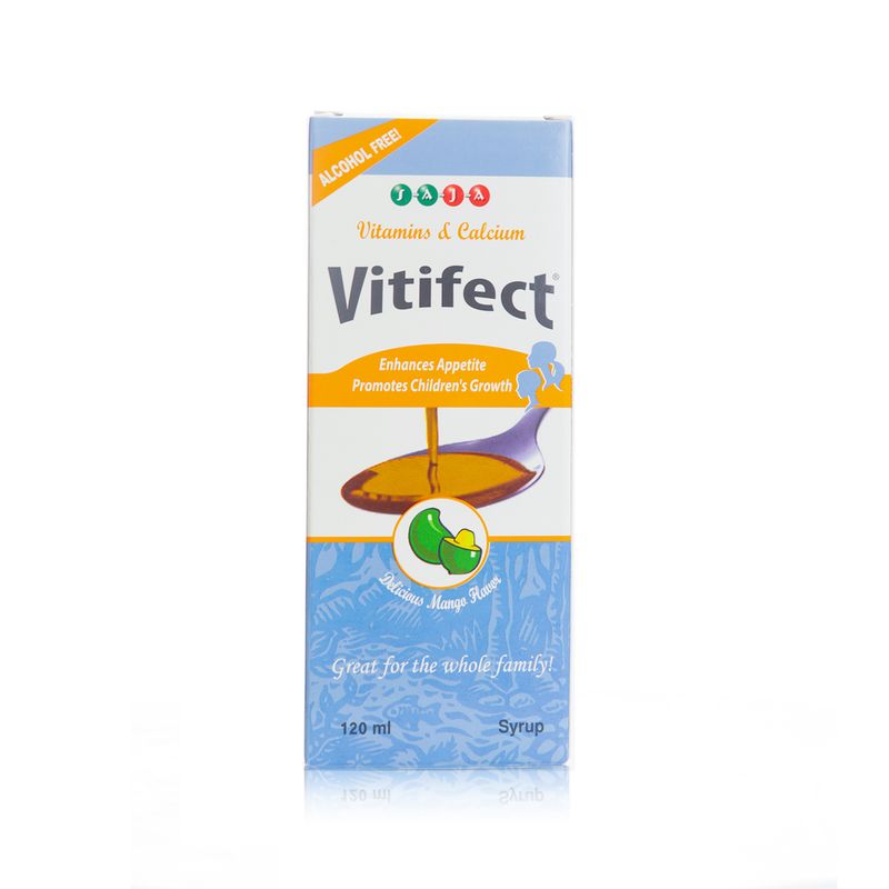 Vitifect Vitifect Multivitamin and Calcium Syrup - 120 ml