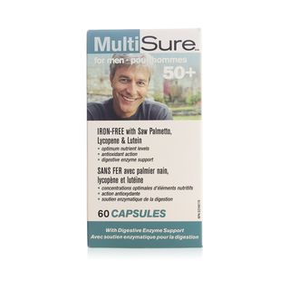 Webber Naturals MultiSure Men 50+ Multivitamin - 60 Vegetarian Capsules