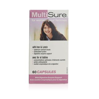 Webber Naturals MultiSure Women Multivitamin - 60 Capsules