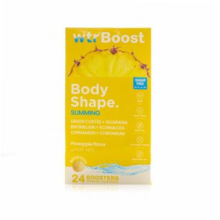 WTR Boost Body Shape, Pineapple - 24 Effervescent Boosters