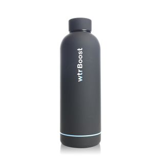 WTR Boost Matte Black Insulated Stainless Steel Bottle - 500 ml
